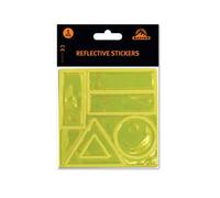 Tablero de 5 pegatinas reflectantes para bicicleta y accesorios