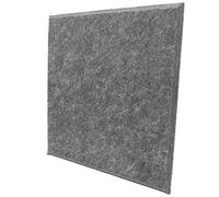 Tablero de Absorción de Sonido de 6 Piezas, Absorbente de Sonido con Fibra de Poliéster, Estabilidad y Retardante de Llama, Paneles Silenciadores Para Estudio de Grabación(Grey)