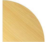 Tablero de acoplamiento eurokraft pro, cuarto de círculo 90°, A x P 800 x 800 mm
