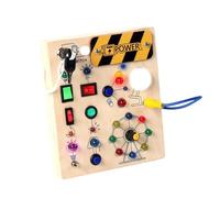 Tablero De Actividades, Diseño Llamativo, 17x15x3cm, Juguete De Tablero Ocupado, Juguete De Habilidades Motoras, Desarrollo Sensorial Divertido, Para Niños, Niños, Niñas, Preescolar, Aula, Hogar, Guar