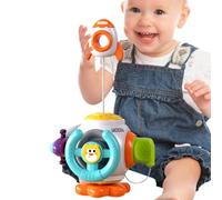 Tablero de actividades para niños, consejo sensorial para niños,Cubo multifuncional para herramientas educativas para herramientas educativas | Cubo de aprendizaje infantil compacto educativo para