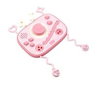 Tablero de Actividades Sensoriales,Puzzle Interactivo de Silicona,Panel Sensorial para Niños - para Niños y Niñas de 1 a 3 Años, Enfoque, Estado de Ánimo, Cumpleaños, Viaje, Avión, Aula