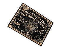 Tablero de adivinación de péndulo de 12 Pulgadas - Tablero Estilo Ouija de Madera grabada | Accesorios de Altar Espiritual para, brujería, Trabajo energético y rituales