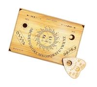 Tablero de Adivinación | Decoración de Altar con Tabla de Radiestesia | Juego de la Ouija,para Decoración del Hogar Interior Estantería Meditación Tienda Temáticas y Sala para Yoga