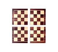 Tablero de Ajedrez 40 x 40 Cm | Desmontable en 4 Partes de 20x20 Cm, Unión Magnética