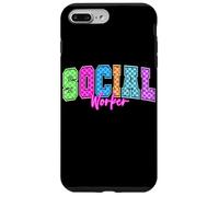 Tablero de ajedrez colorido del arco iris del trabajador social para la escuela Carcasa para iPhone 7 Plus/8 Plus