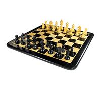 Tablero de ajedrez de madera de palisandro indio de 15 x 15 pulgadas, sin piezas de ajedrez de StonKraft