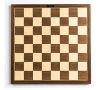 Tablero de ajedrez Fournier F06550 de una sola pieza en madera blanca