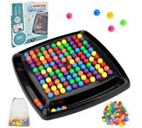 Tablero de Ajedrez Intelectual Duelo Duals, 120 Piezas Juego de Eliminación de Arcoíris, Juegos de Mesa Familiares de Estrategia, Tablero de Ajedrez Intelectual para Varios Jugadores Adultos y Niños
