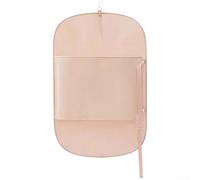 Tablero de almacenamiento de compresión plegable para colgar ropa, a prueba de polvo, organizador de armario de gran capacidad para organización de ropa (rosa)