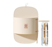 Tablero De Almacenamiento Para Chaquetas De Plumón - Organizador Ďe Compresión Que Ahorra Espacio | Tablero Đe Prensa Plegable Para Armario | Portatrajes Colgante Ṕara Abrigos Y Chaquetas, Almacenamie