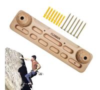 Tablero de ángulo genérico - Trineador de escalada de 24 pulgadas, tablero de dedos montado en la puerta, estación de entrenamiento de mango texturizado | Formación profesional de escalada