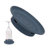 Tablero de aperitivo genérico para copa de vino, bandeja para embutidos de silicona, bandeja de servicio para cata de vino, para eventos y recepciones en casa