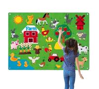 Tablero de aprendizaje de fieltro para - Cuadro de historias de fieltro para, Actividad de pared Sensorial our Contar historias, panel de pared Sensorial PåOur , Juguetes