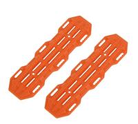 Tablero de ayuda automático antideslizante para coche trepador de control remoto 1/10, modelo RC, decoración de vehículo de escalada, 2 uds. (Naranja)