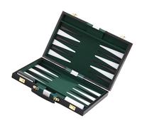 Tablero de Backgammon Enrollable Tapete de Juego de Backgammon de de PU Juego de Piezas de ajedrez con Reglas Sencillas para y niños Tablero Plegable con guía de Reglas