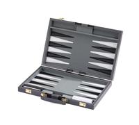 Tablero de Backgammon Enrollable Tapete de Juego de Backgammon de de PU Juego de Piezas de ajedrez con Reglas Sencillas para y niños Tablero Plegable con guía de Reglas