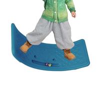 Tablero de balance de - Trainer de núcleo curvo, herramienta de juego de balancín | Tablerode ejercicios de movimiento sensorial para niños, tablero de práctica de equilibrio para gimnasio e