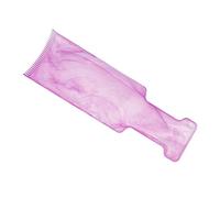 Tablero de balayage con parte superior plana, peine para teñir el cabello, tabla de resaltado con dientes, tabla de teñir el cabello