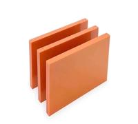 Tablero de baquelita, placa aislante, tableros de resina fenólica(10x100x150mm 1pcs)