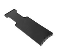 Tablero de Barrido con Dientes - 3 Tamaños Tablero de Barrido Negro con Dientes | Herramientas profesionales de coloración del cabello para teñir el cabello y teñir peinados