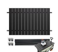 Tablero de campamento de metal genérico plegable para camping, mesa plegable, fácil configuración al aire libre para pícnic Travel and Backyard BBQ, ligero y duradero | Reliable Table for Camping