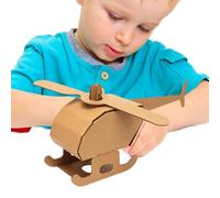 Tablero de cartón de Navidad para casa de juegos Crisp KT para manualidades | Cartón Fort Cultiva la paciencia, desarrolla la imaginación, habitación de los niños, armario, escritorio de estudio para