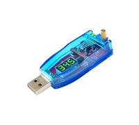 Tablero de combinación de energía del dispositivo con entrada USB, perilla ajustable, pantalla digital para proyectos de servicio de aprendizaje Convertidor de módulo regulador de voltaje USB Tablero