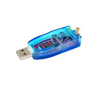 Tablero de combinación de energía del dispositivo con entrada USB, perilla ajustable, pantalla digital para proyectos de servicio de aprendizaje Convertidor de módulo regulador de voltaje USB Tablero