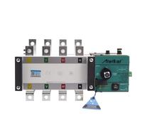 Tablero de control generador diésel con interruptor transferencia automática doble potencia ATS 125 A y 160 A, 4 polos, CA 220 V, tensión