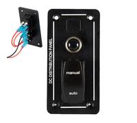 Tablero de control para bomba de cuña | Interruptor de desconexión marina para bomba de cuña - Desconexión manual marina 12/24V para yates y buques