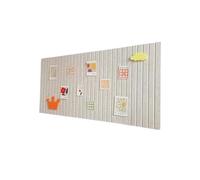 Tablero De Corcho Fieltro Decorativo Grueso, Pegatinas Pared DIY For Oficina, Sala Estar, Fotos Fondo, Pantalla Mensajes, 2 Uds para Fotos(White,40x60cm)