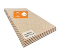 Tablero de corcho TRECOR formato: 1000 x 500 mm - espesor: 2-20 mm - tablero de corcho de - muy elástico y antiestático (5 mm de espesor, 1 pieza)