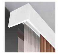 Tablero de cornisa de aleación de aluminio resistente para montaje en pared, 10,5 cm de alto, extralargo, 1,5 m, decoración de techo para decoración del hogar y diseño de interiores