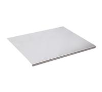 Tablero De Corte De Acero Inoxidable: Acero Cepillado, Base De Trabajo | Gran Plano De Rasguño Resistente A Pies Estables, Soporte Práctico Para Extender Las Masas, Cortar Ingredientes, Cocinar Pastel