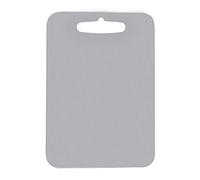 Tablero de corte de acero inoxidable | Tarnish - & Implement - Considerate Area for Quiet Chopping | Secure Hold Chopping Board for Meat/Vegetables/Bread | 3 tamaños con agarre fácil (20 x 29)