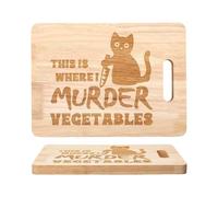 Tablero De Corte De Halloween - Bandeja De Madera De Diseño De Negros, Superficie Decorativa De Corte De Cocina | Picar La Tabla Con Patrón De Para Verduras, Queso, Frutas, Herramient