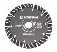 Tablero de corte segmentario de diamantes 133 mm