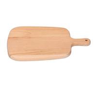 Tablero de cortes de madera Tablero de corte para fruta vegetal de pan de pizza de barbacoa, 2 tamaños diferentes, agujeros colgantes al final para un fácil almacenamiento (26.5 * 16 * 1.5)