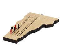 Tablero de cribbage con forma de Vermont - Fabricado en EE. UU.