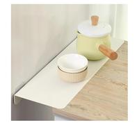 Tablero de cubierta for estufa gas, tablero acero al carbono for cubrir huecos encimera, barrera for cocina y baño, extensión(White,20x20x5cm)