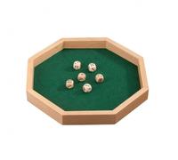 Tablero de Cubo -Octágono- Placa de Dados - Octogonal