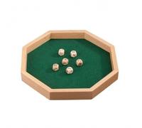 Tablero de Cubo -Octágono- Placa de Dados - Octogonal