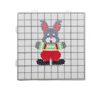 Tablero de cuentas de fusión | Estera cuadrada de precisión resistente al calor | Alfombrilla de grabación para niños cuentas de planchar | para crear patrones de cuentas para manualidades para niños