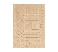 Tablero De Cuentas, Medidor De Pulseras, 43.9x28.7x1.1cm, Bandeja Organizadora De Joyas, Herramienta De Almacenamiento Artesanal, Superficie Antirrayas, Para Adultos Profesionales Entusiastas Principi