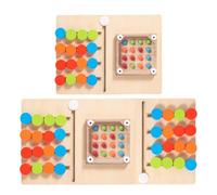 Tablero De Deslizante: Juego De Portátil con Agitación De Cuentas, Juguete De Aprendizaje De Clasificación De Colores, Actividad De para Niños | Slide Board Trav