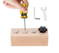 Tablero De Destornillador Para Niños Juego Educativo de Aprendizaje