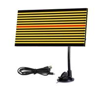 Tablero De Detección De Abolladuras: Placa De Línea LED, Herramienta De Reparación De Abolladuras De Automóviles, Panel De Luz Reflectante De Metálica | Optimización De Reparación De Precisión,