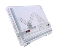 Tablero de Dibujo A3, Mesa de Luz Dibujo Tablero de dibujo con Movimientos Paralelos y Reglas de Ángulo Ajustables, Acción de Bloqueo/desbloqueo Stop And Go para Trabajos de Oficina Profesionales