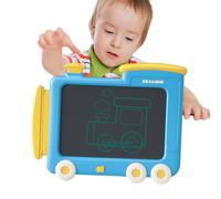 Tablero De Dibujo Borrable- Tableta De Escritura LCD, Panel De Dibujo Reutilizable, Dispositivo De Aprendizaje De Apariencia De Dibujos Animados, Juguete Educativo Resistente, Regalo Distintivo Para N